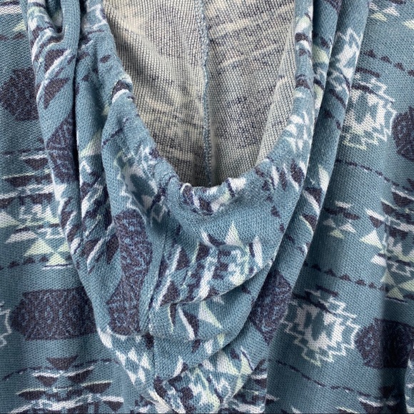 Wall Flower Aztec Print Hoodie - Picture 4 of 5